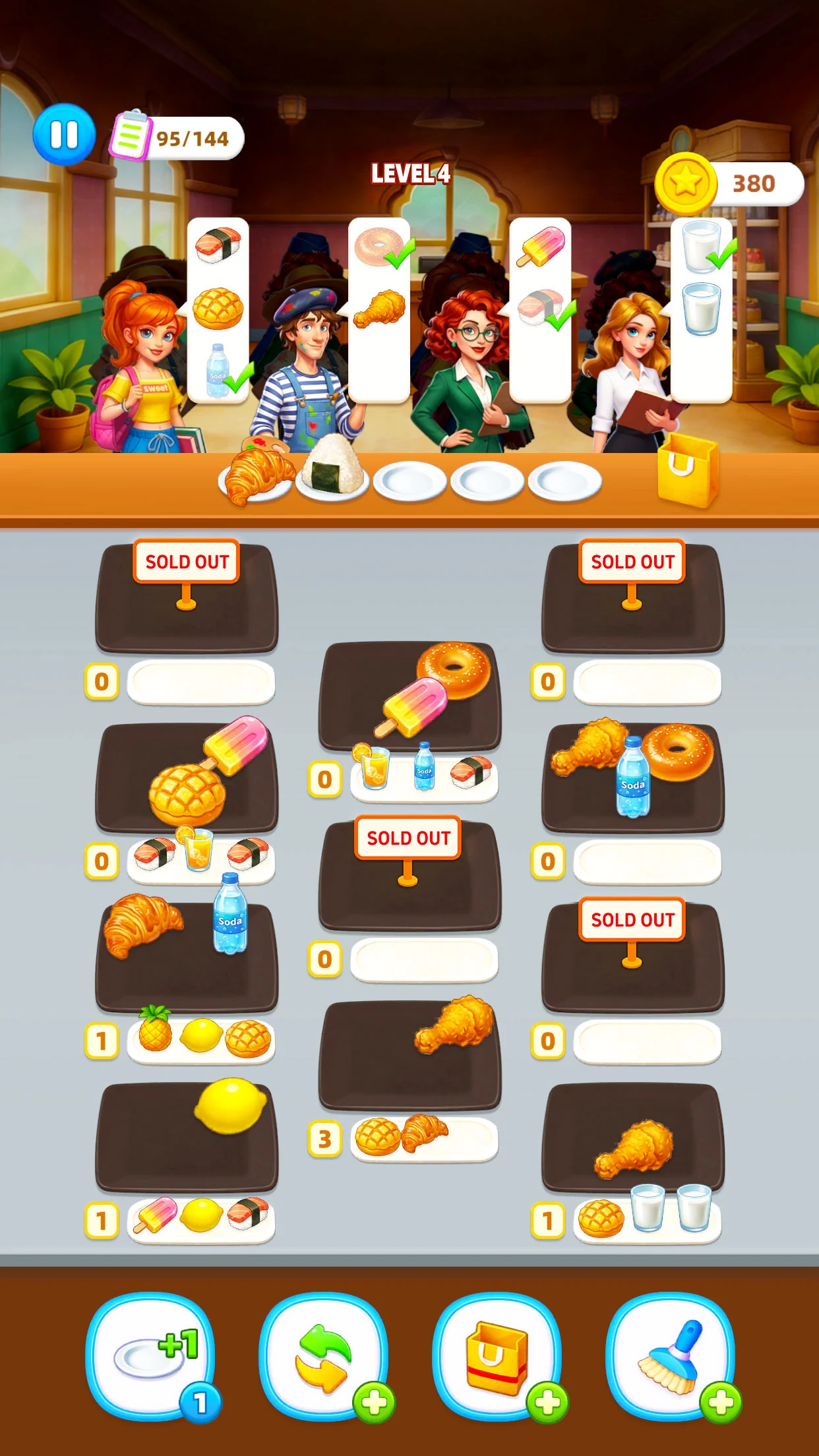 Food Order: Food Sort screenshot